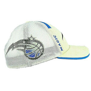 Vintage Adidas Orlando Magic Hat Cap Fitted Size L / XL Trucker Mesh